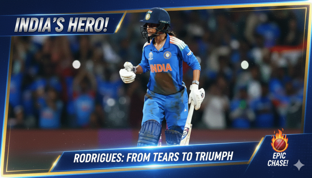 JEMIMAH RODRIGUES: FROM TEARS TO TRIUMPH, THE ‘INNIS OF A LIFETIME’ THAT SILENCED AUSTRALIA AND REDEEMED A NATION